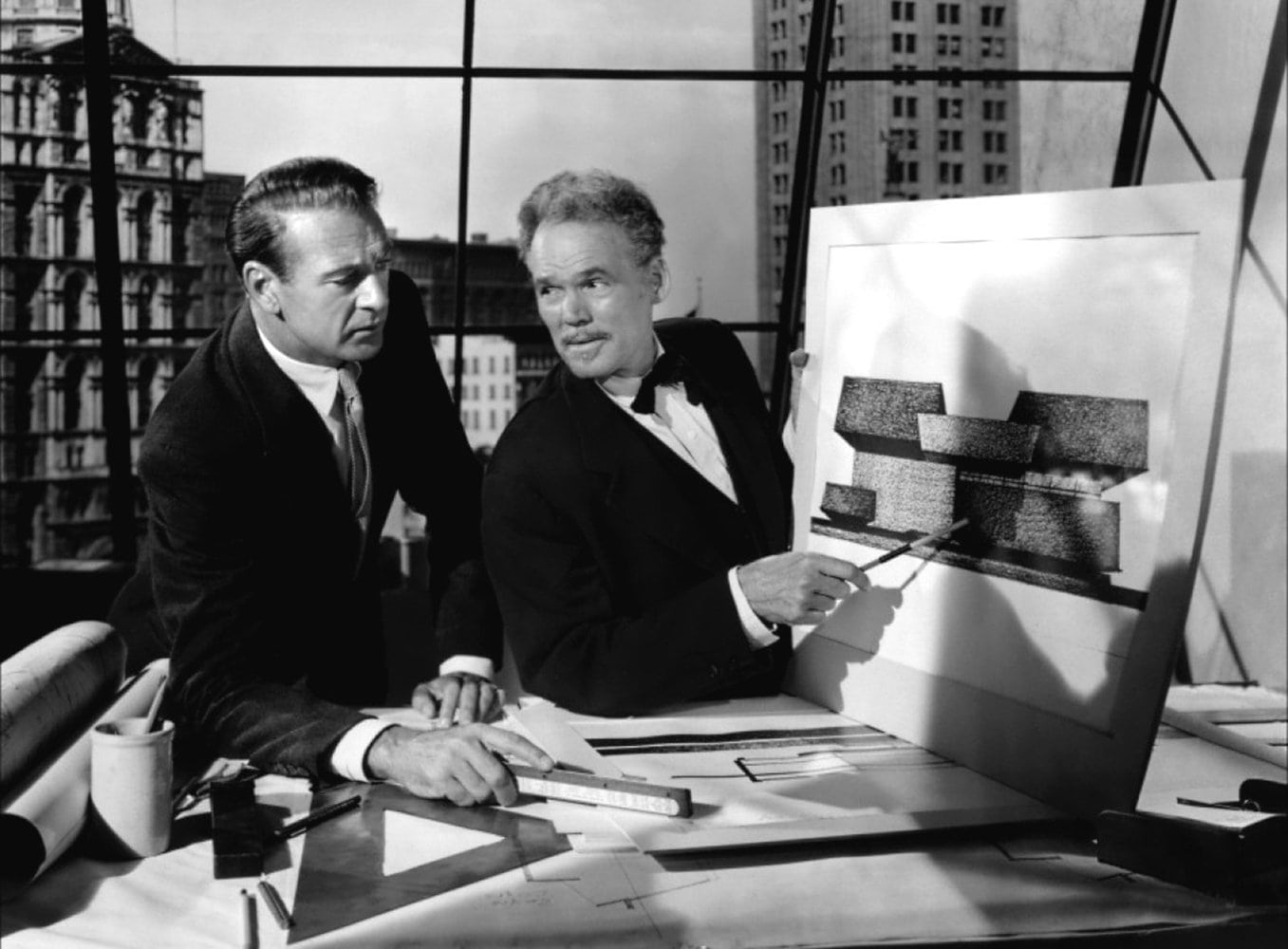 despacho del arquitecto The-Fountainhead
