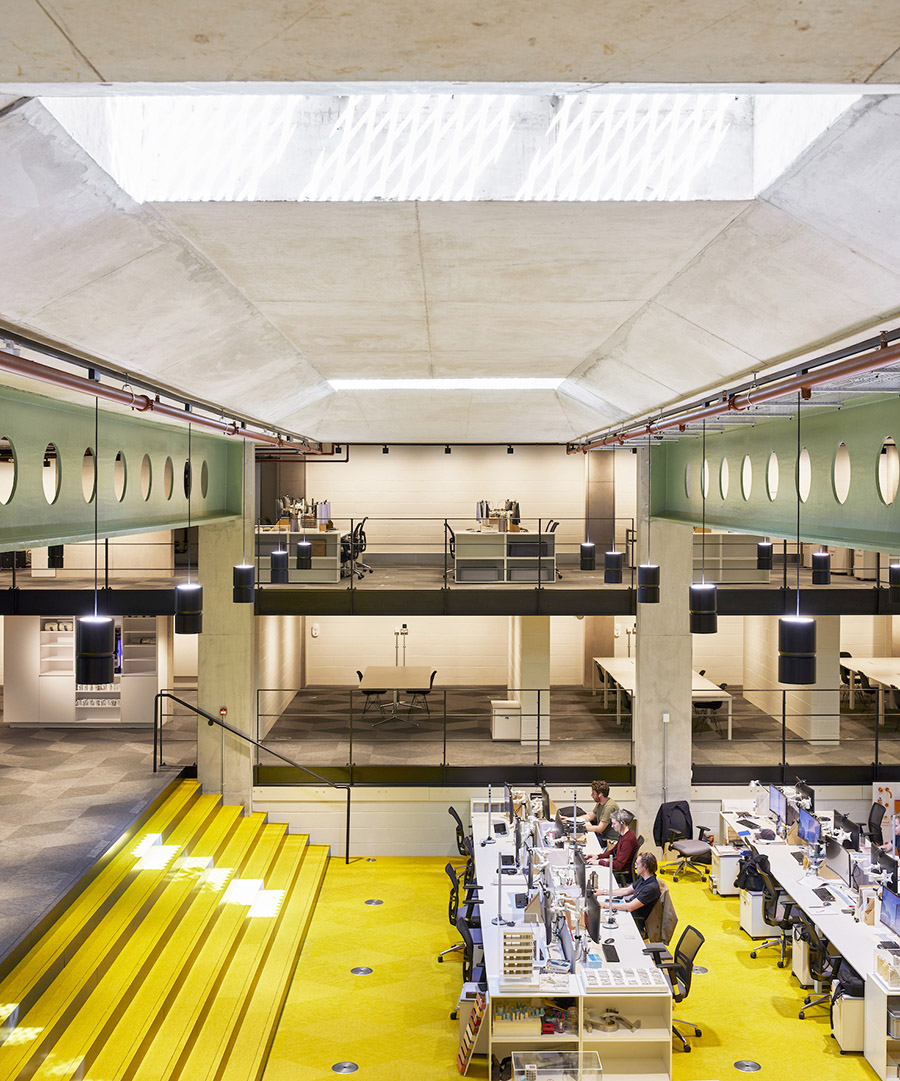 White Collar Factory Erco