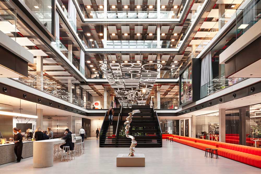 House of Communication Múnich, estudio Henn