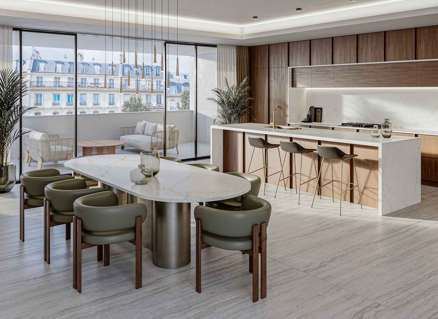 Silestone XM European Kitchen - Le Chic Boheme -