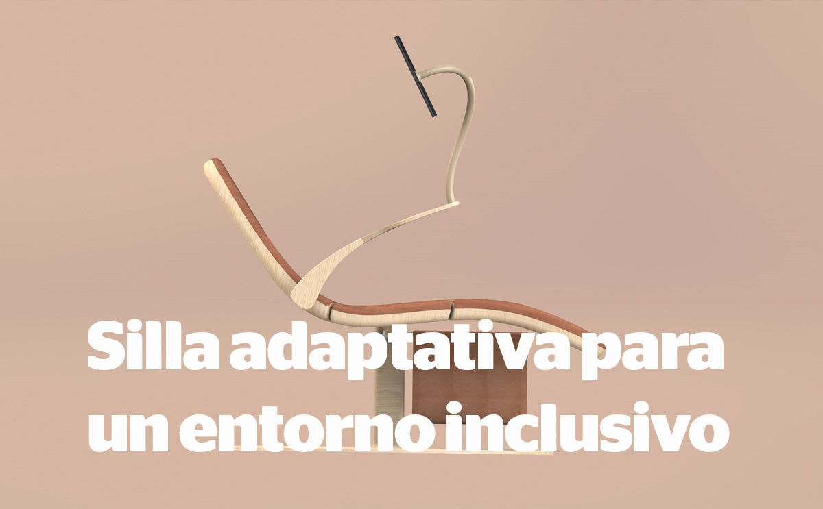 María Lledó Cisneros Catalán, silla adaptativa
